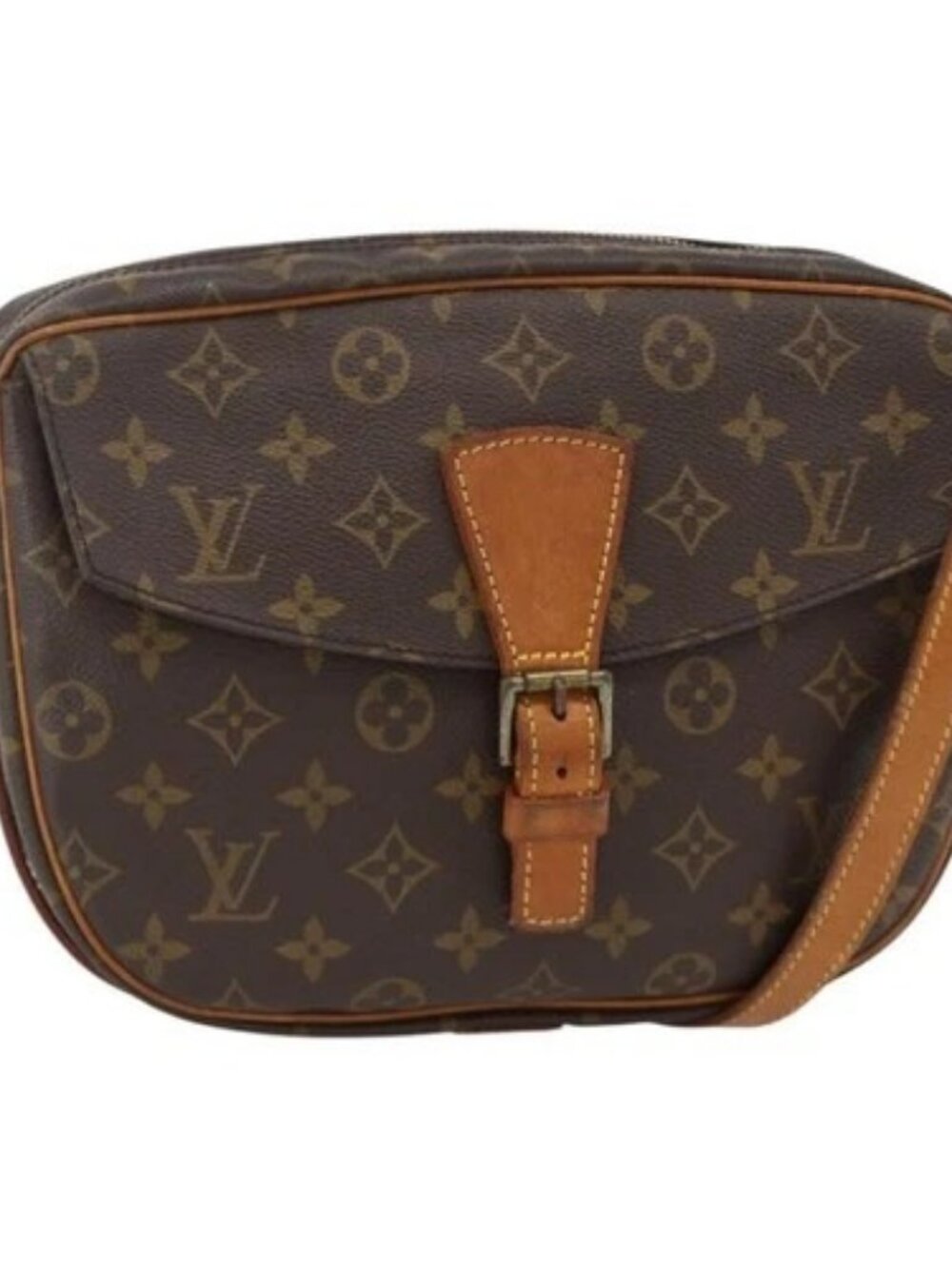 LOUIS VUITTON Monogram Jeune Fille GM Shoulder Bag M51225 LV Auth ARZ900